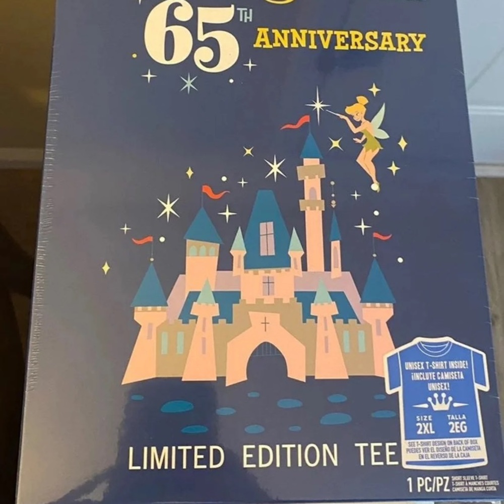 Disneyland Anniversary 65 Limited Edition T-Shirt - Picture 2 of 3